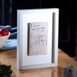 "home is where the heart is" ceramic wall art by Sarah McKenna, eco friendly gift, irish gifts, made in ireland,