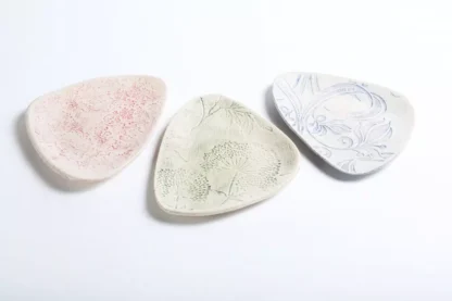 cocktail plates - irish pottery