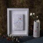 Home Comforts Wall Art and Small Home Comforts Vase