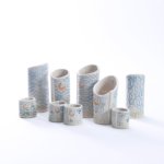 Journey Collection including small and large vases, tealight holder and large handle holder